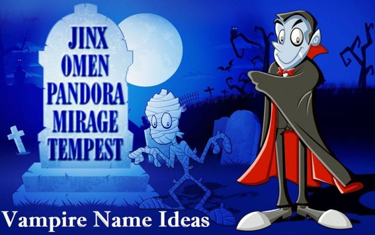 100+ Catchy Vampire Names Ideas