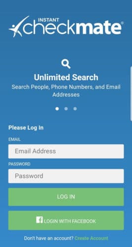 instant checkmate login password