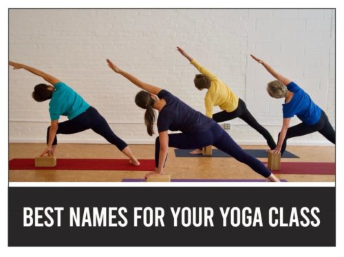 Best Names For Your Yoga Class Give A Good Name