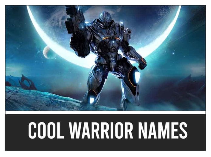 Cool Warrior Names For Games