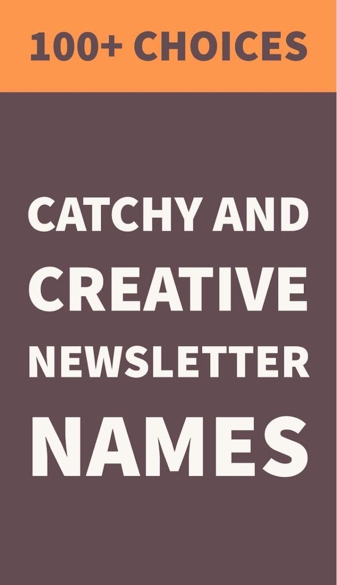 299 Catchy Creative Newspaper Names Ideas Good Name   3d4f540cbbc5bc1ec9cf0c8e9b3bb768 696x1206 