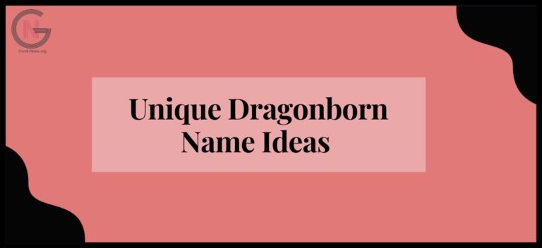 Dragonborn Names