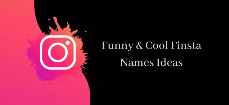 Funny & Cool Finsta Names Ideas