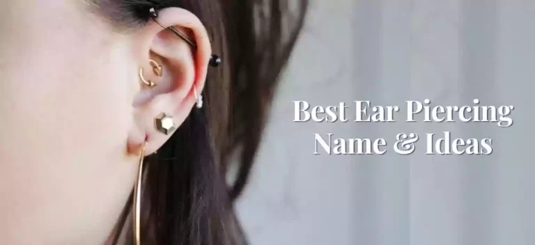 Ear piercing names