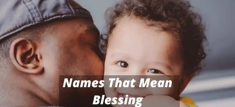 Names That Mean Blessing