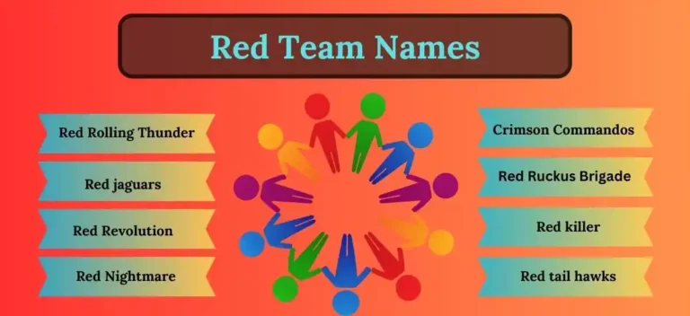 Red Team Names