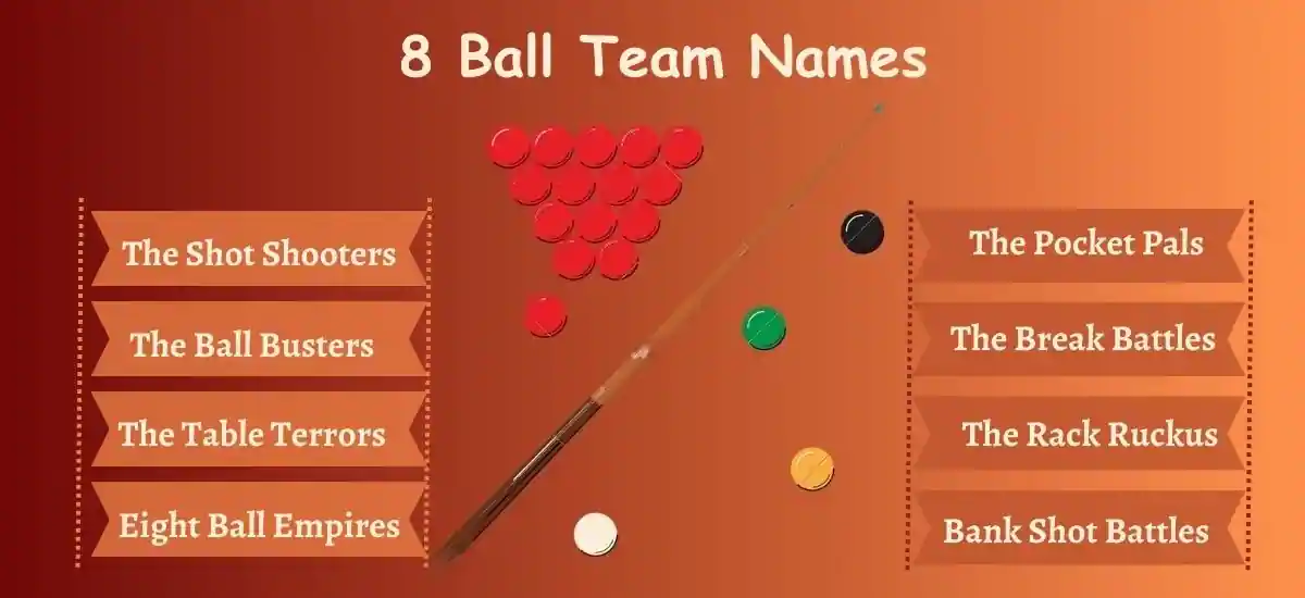 Cue the Excitement: Awesome Pool Team Names for Your Group