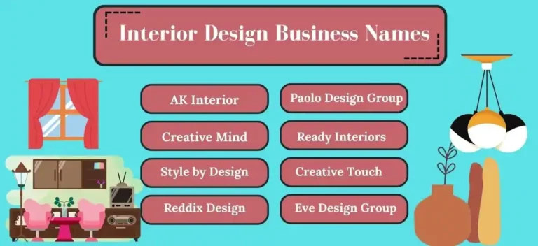 Interior Design Business Names