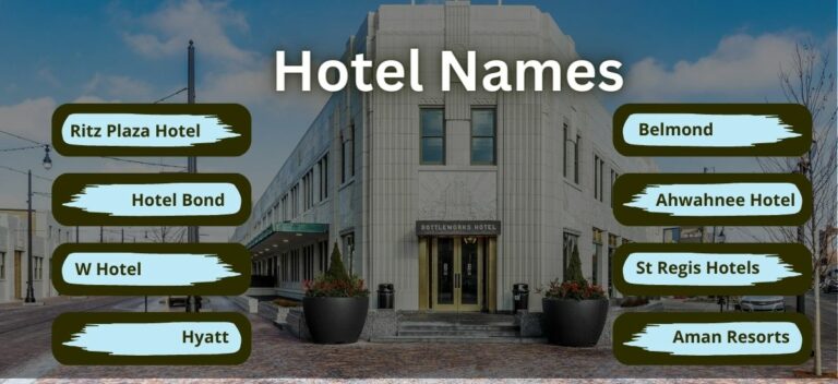 hotel names