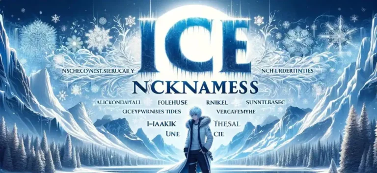 Ice Nicknames